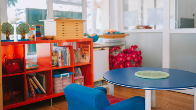 Preschool kindergarten classroom